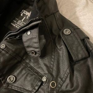 Nostic Black Riding Jacket